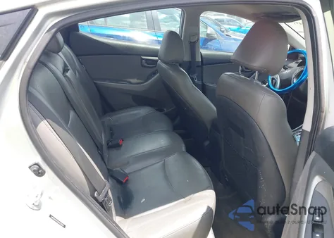 2013 Hyundai Elantra Limited из США, поврежденный, VIN 5NPDH4AEXDH232559